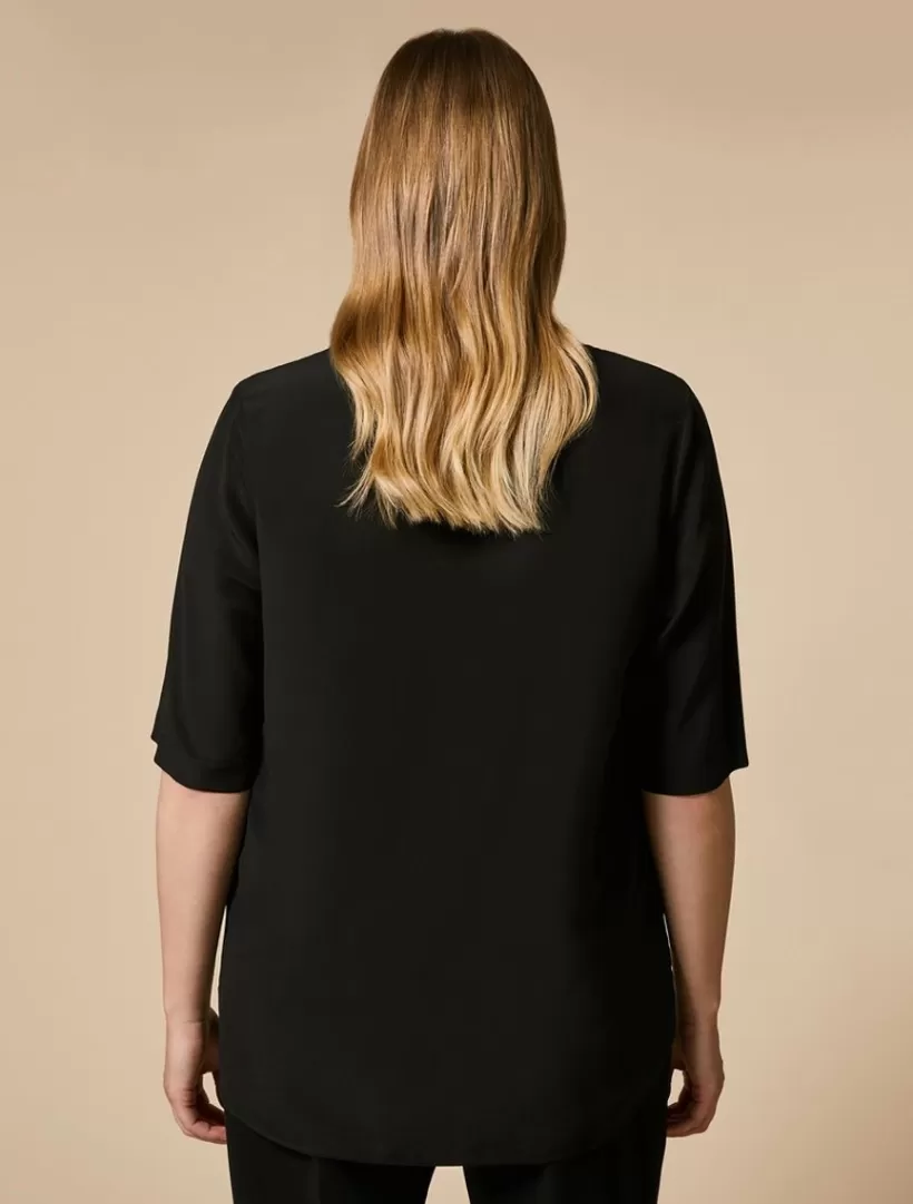 Online Acetate And Silk Blouse Blouses & Shirts