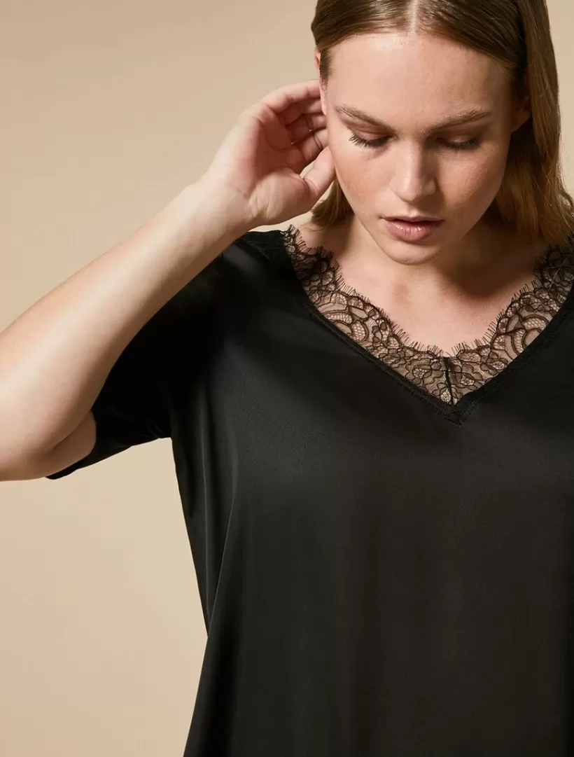 Online Blouse With Lace Details Blouses & Shirts