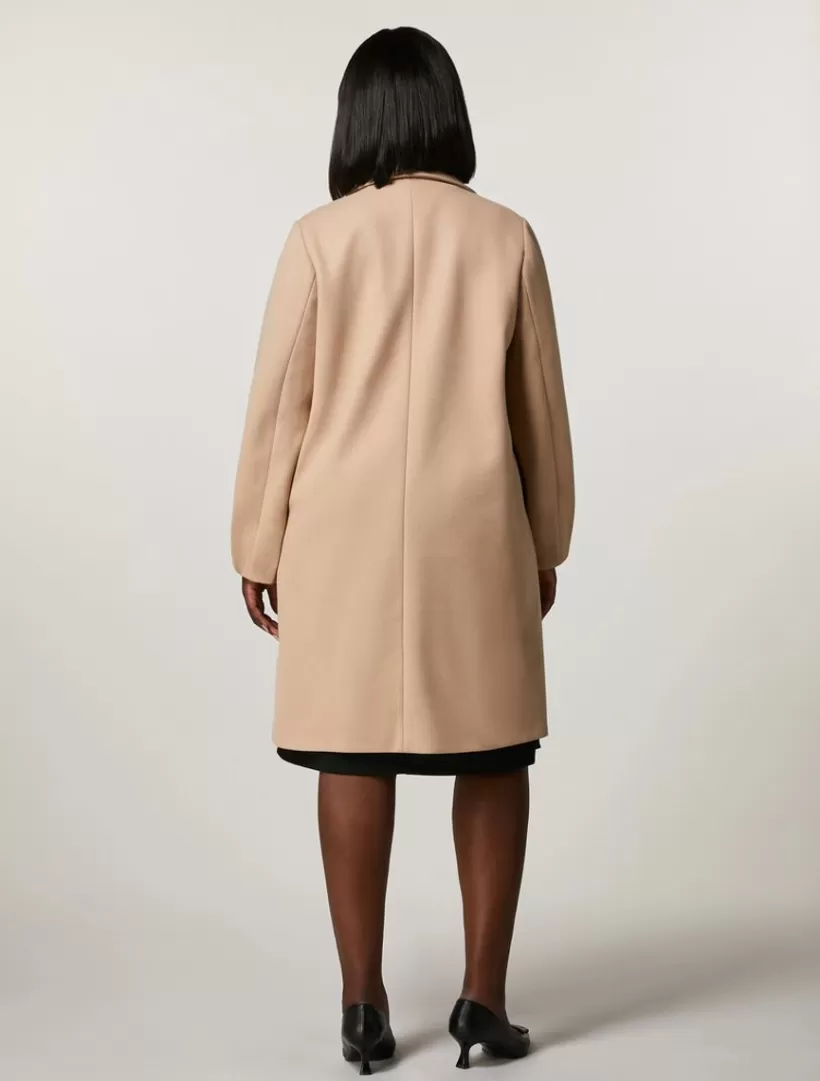 Hot Compact Jersey Coat Coats