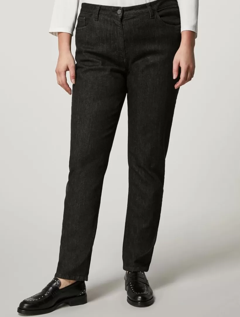 Shop Cotton Denim Trousers Trousers