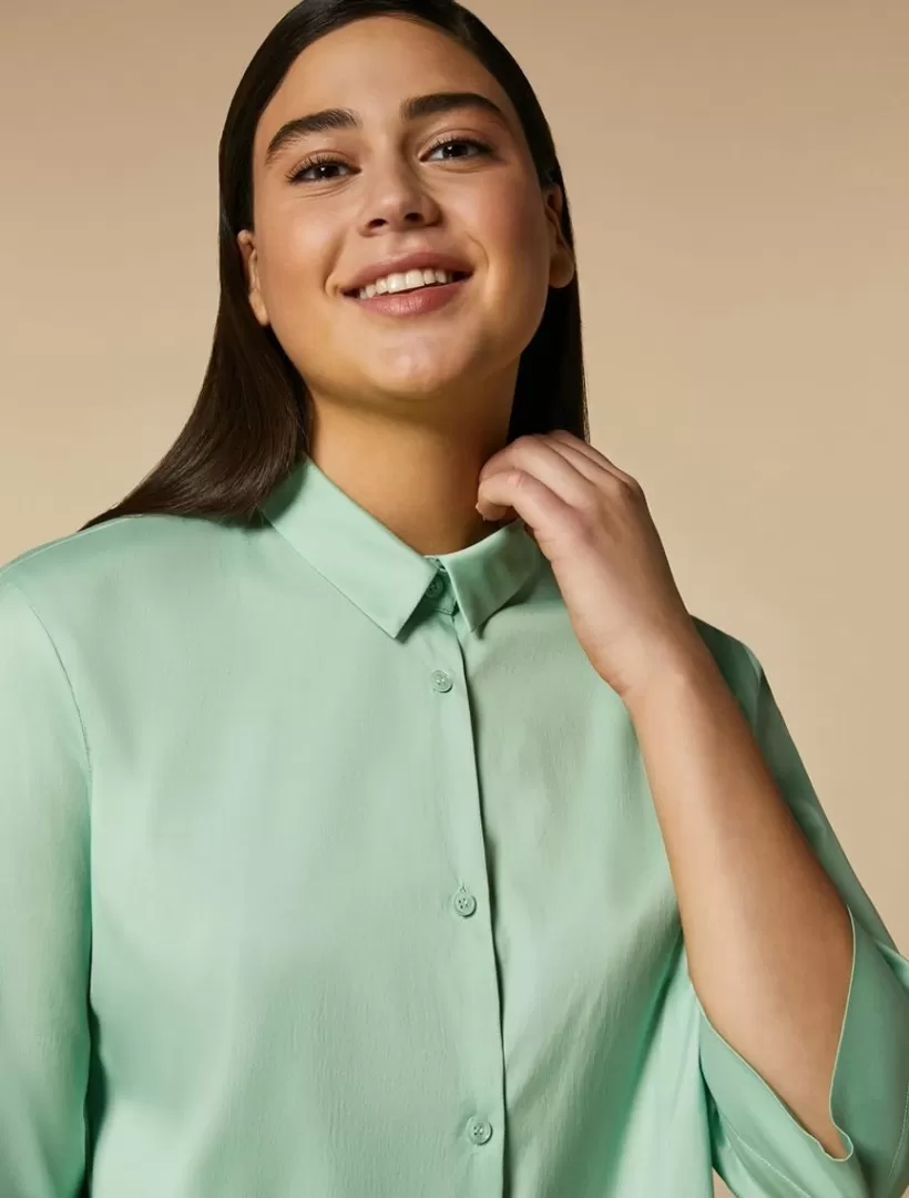 Shop Cotton-Blend Poplin Tunic Blouses & Shirts