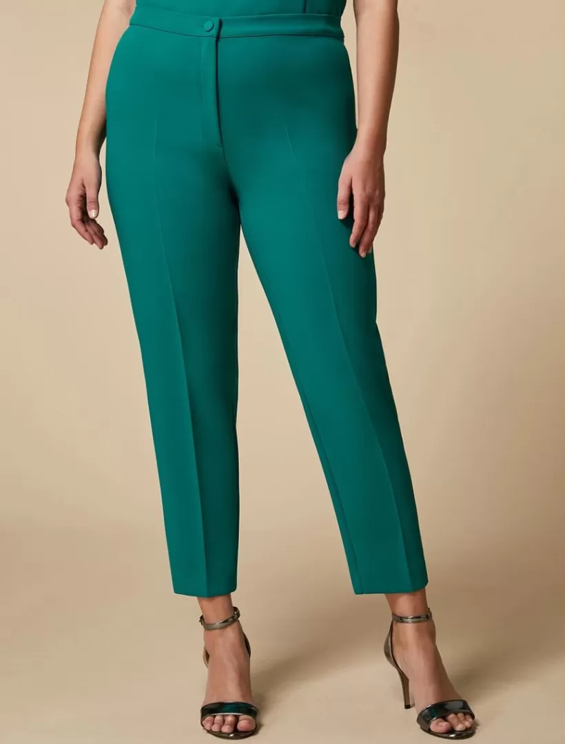 Hot Crepe Cigarette Trousers Trousers