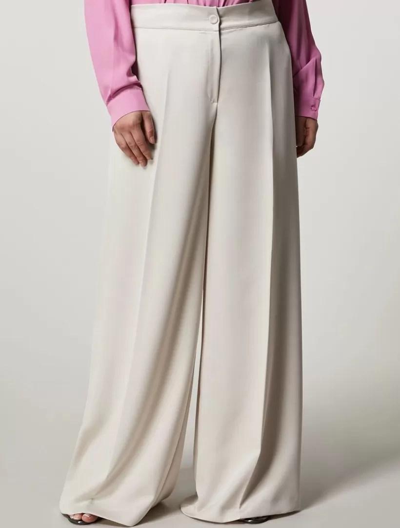 Best Sale Crepe Envers Satin Trousers Trousers