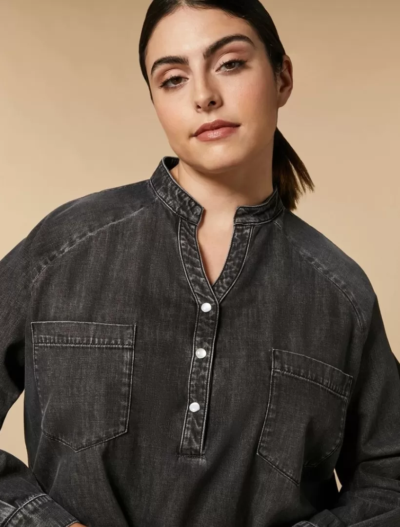 Clearance Denim Blouse Blouses & Shirts