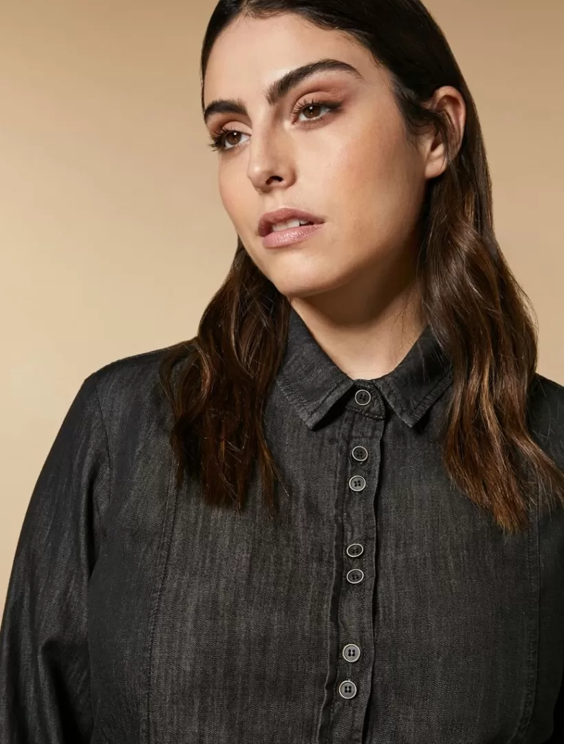 Discount Denim Shirt Blouses & Shirts