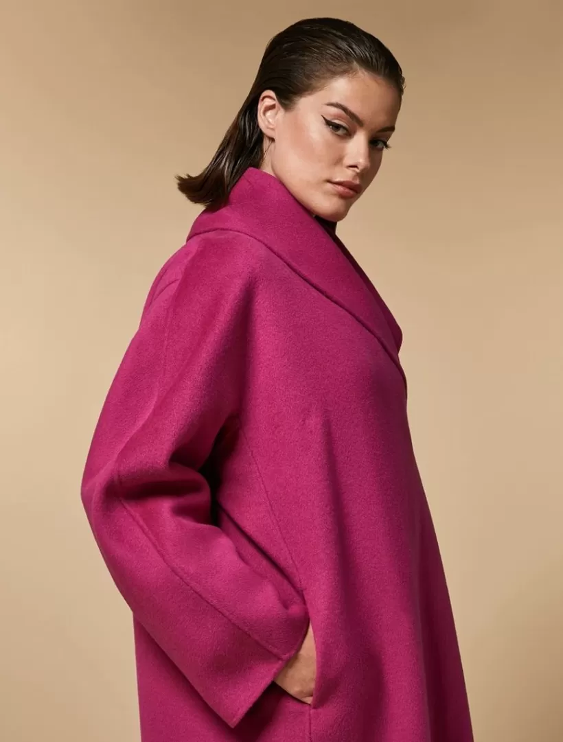 Discount Double-Faced Wool-Blend Coat Coats