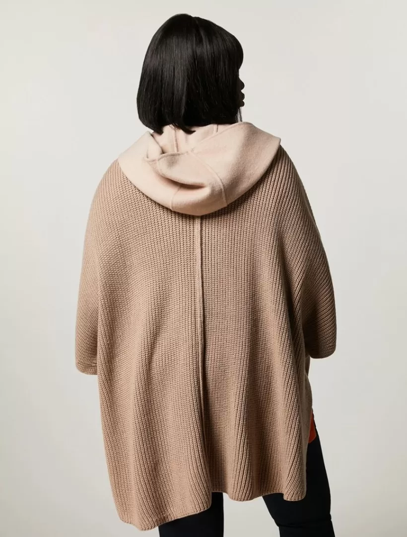 Shop Double-Faced Wool-Blend Poncho Coats