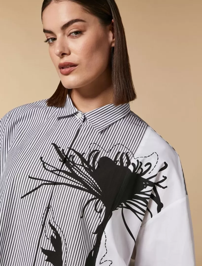 New Embroidered Cotton Shirt Blouses & Shirts