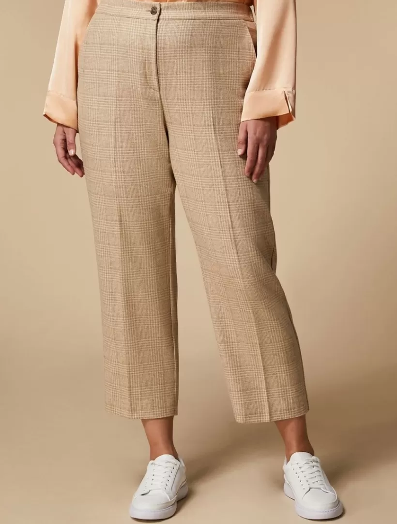 Outlet Flannel Trousers Trousers