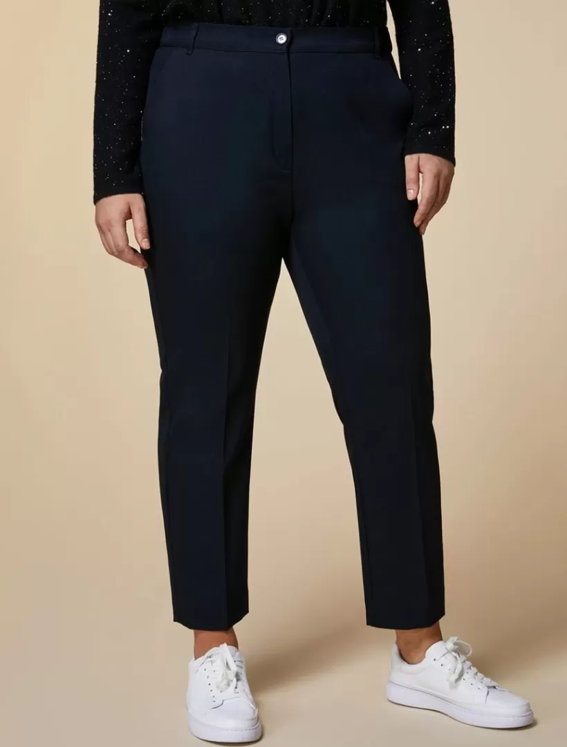 Best Sale Fluid Gabardine Trousers Trousers