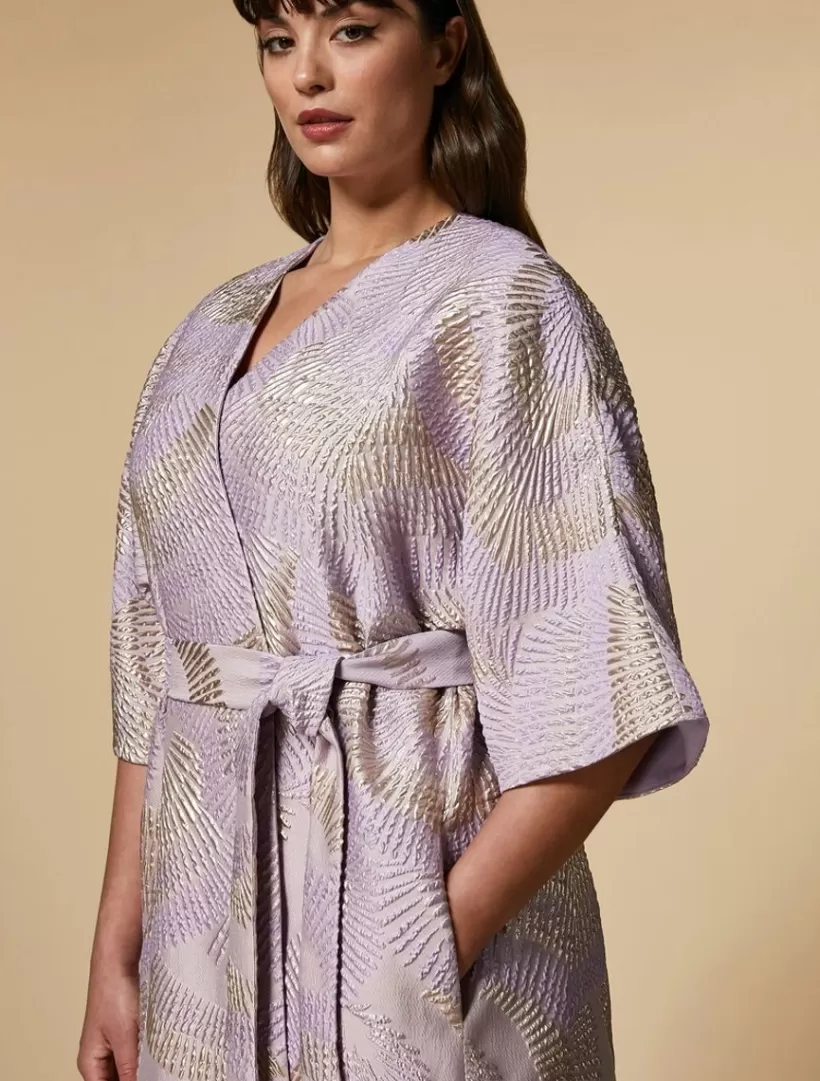 Flash Sale Jacquard Duster Coat Coats