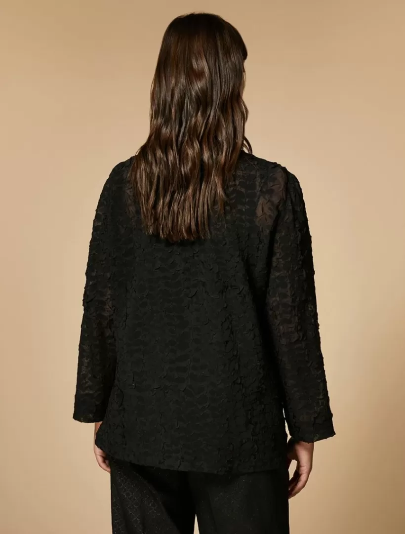 Outlet Jacquard Shirt Blouses & Shirts