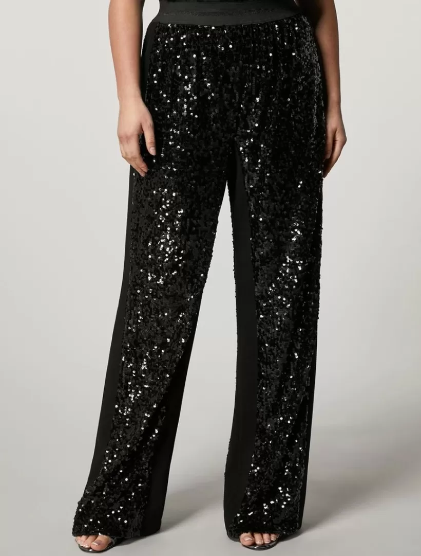 Cheap Jersey Trousers With Sequins Trousers