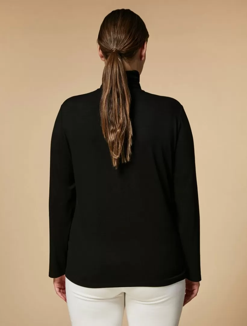 Outlet Jersey Turtleneck Sweater Tops & T-Shirts