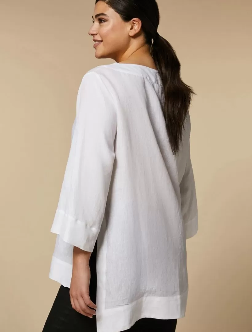 Store Lightweight Linen Tunic Blouses & Shirts