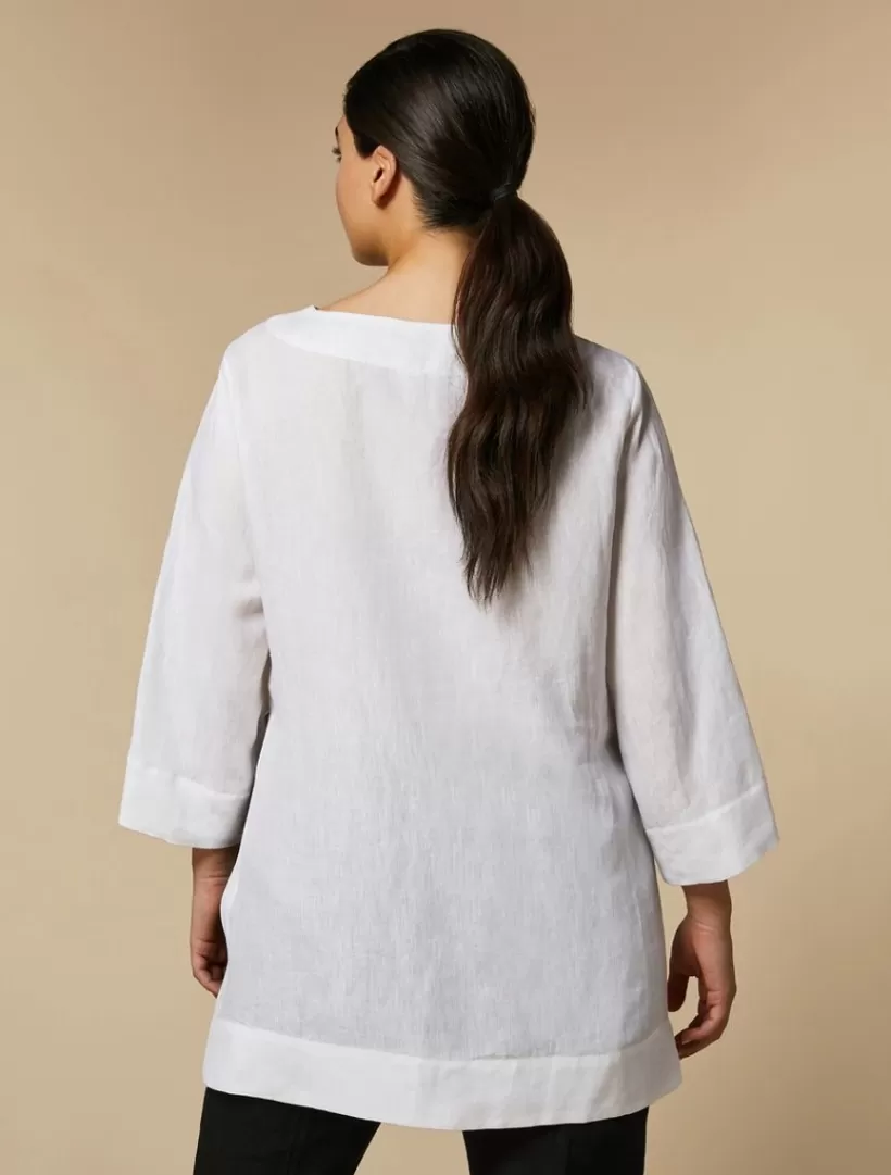 Store Lightweight Linen Tunic Blouses & Shirts