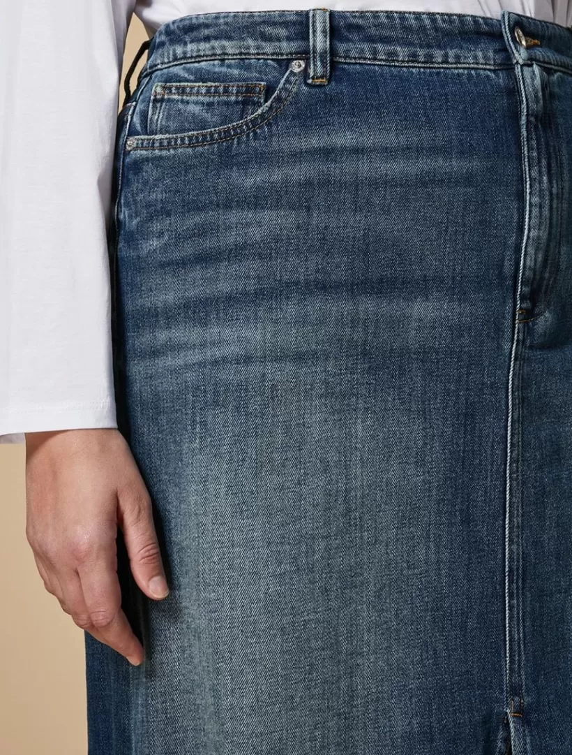 Flash Sale Long Denim Skirt Skirts