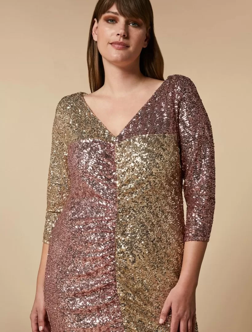 Fashion Long Sequinned Dress Dresses