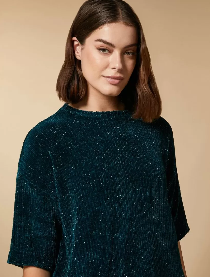 Store Lurex Chenille Sweater Knitwear