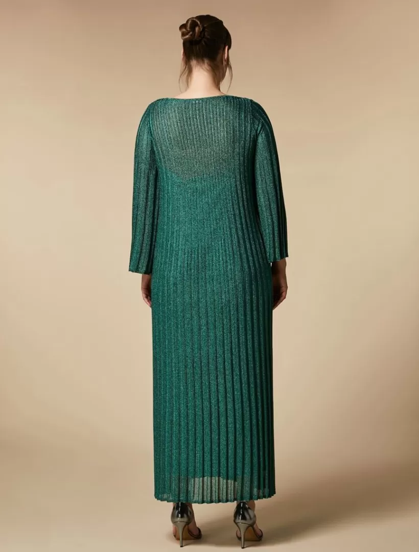 Fashion Lurex Yarn Dress Knitwear