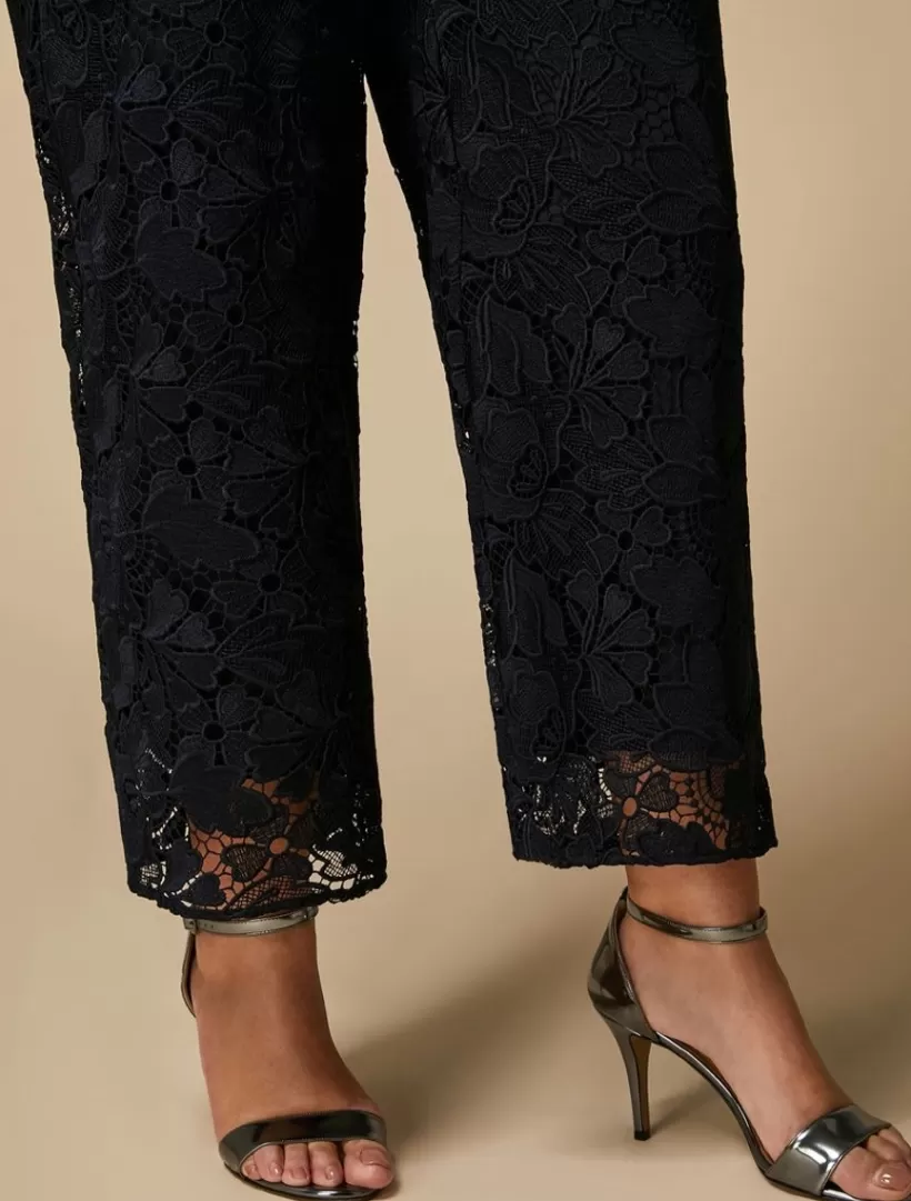 Online Macrame Lace Trousers Formalwear