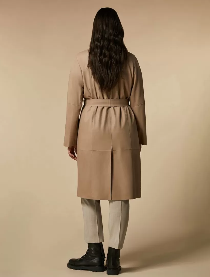 New Nappa Suede Duster Coat Coats