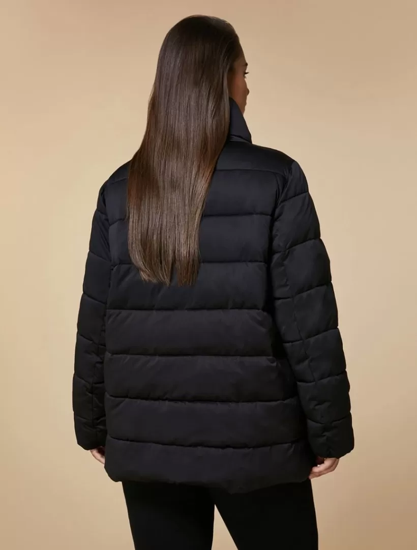 Hot Padded Jacket In Water-Resistant Satin Down Jackets