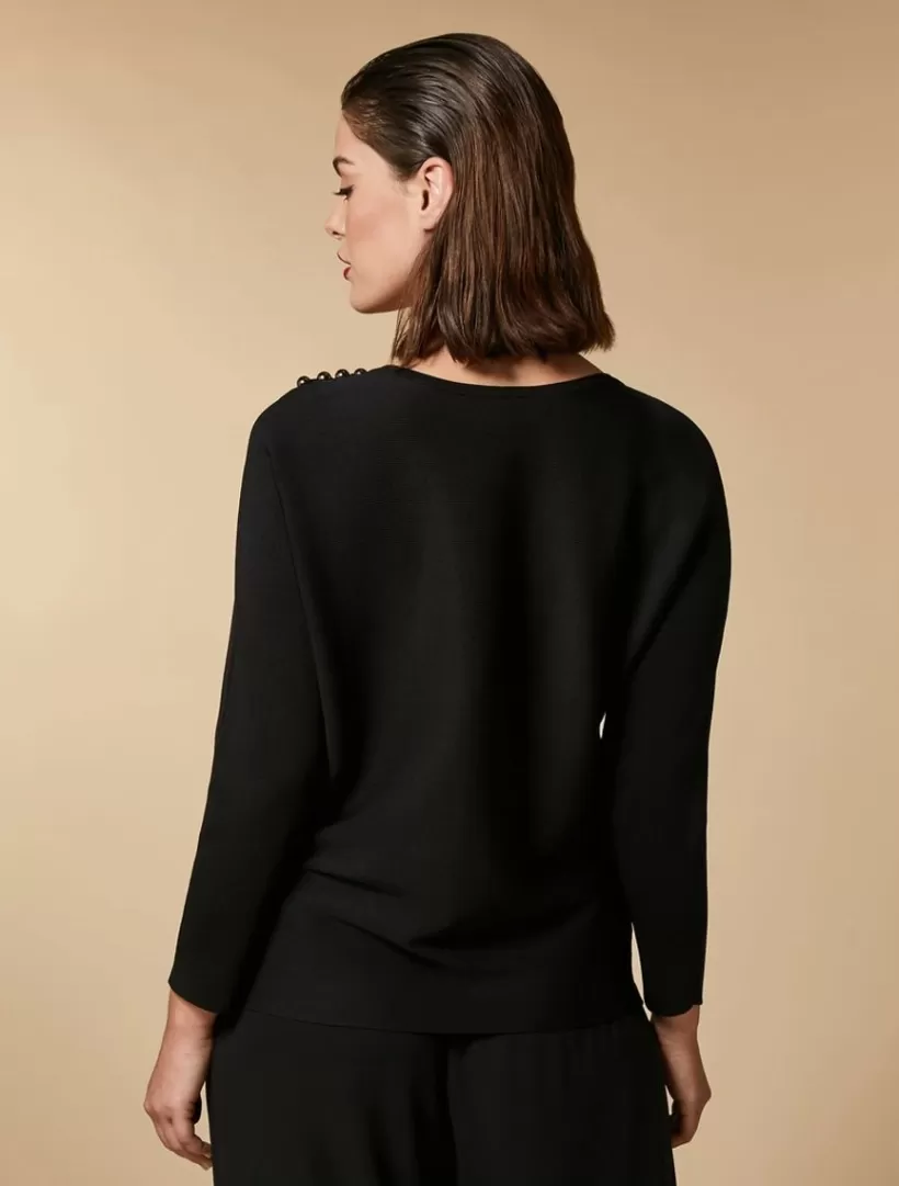 Flash Sale Pearl-Embellished Viscose Crepe Sweater Knitwear