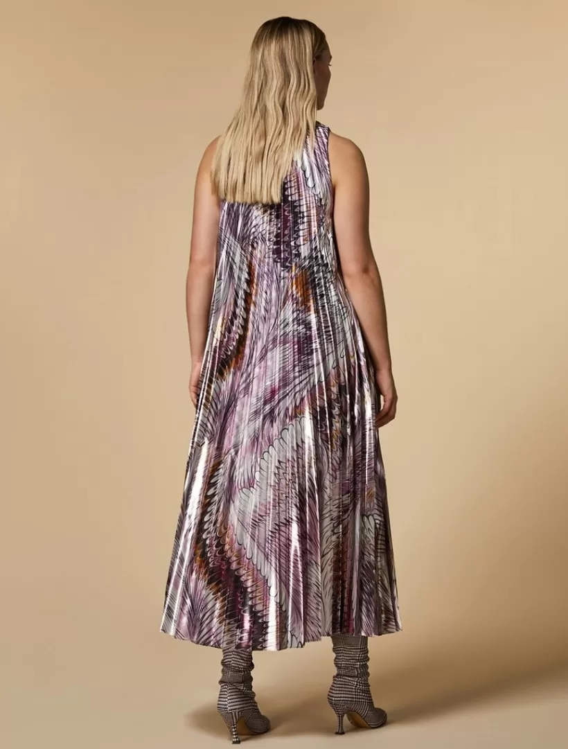 Hot Pleated Lame Dress Dresses