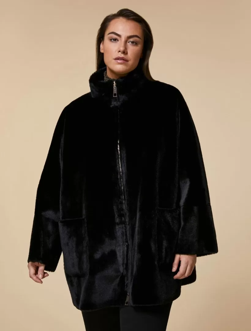 Shop Reversible Soft-Textured Cape Coats