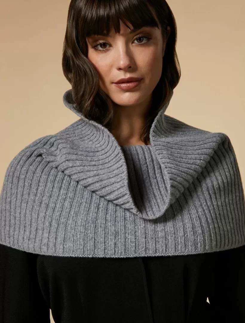 Discount Rib-Knit Wool-Blend Neck Warmer Other Accessories