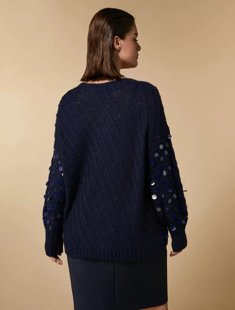 Cheap Sequinned Alpaca-Blend Sweater Knitwear