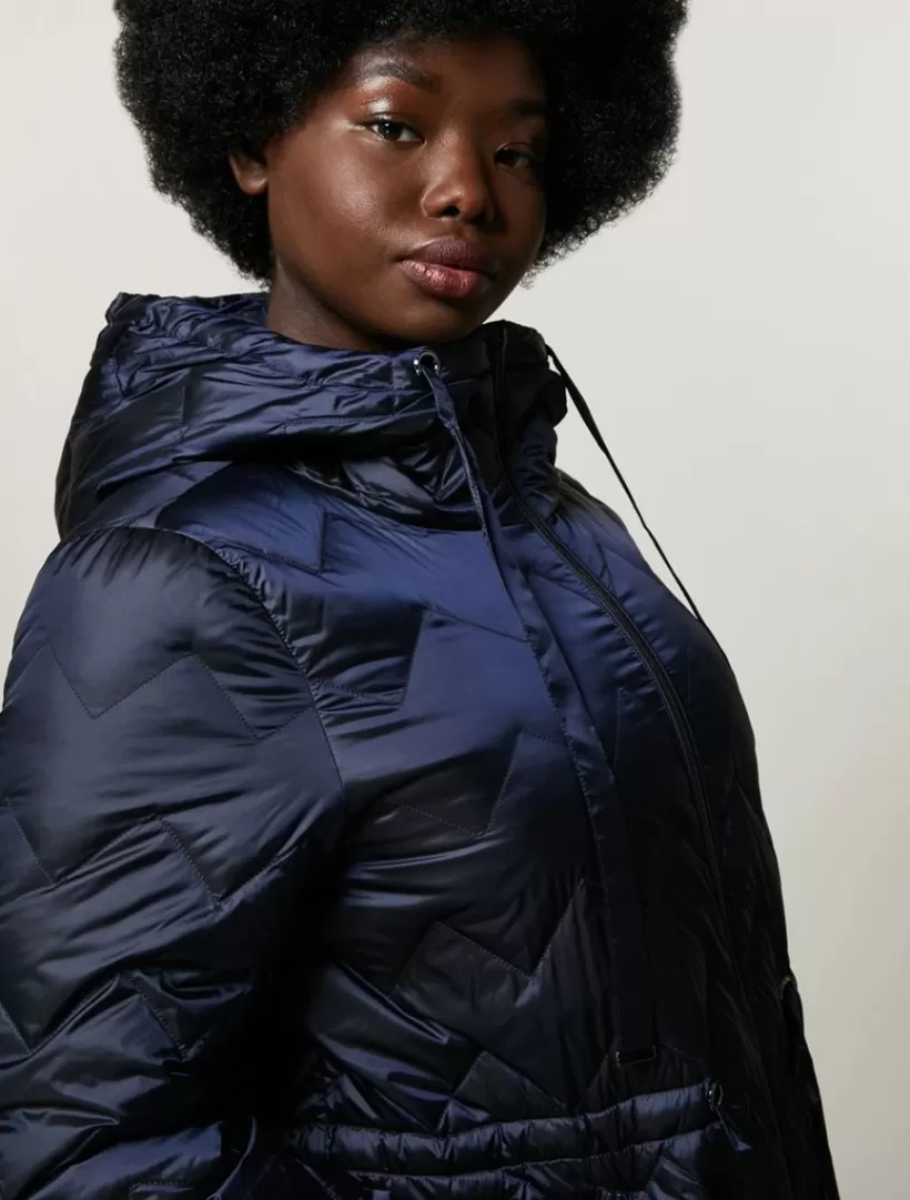 Flash Sale Shining Nylon Parka Down Jackets