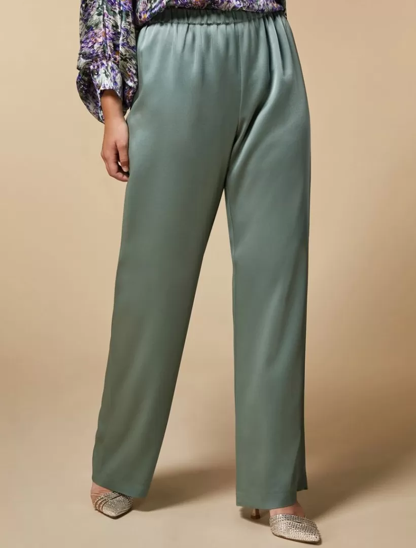 Hot Shiny Fabric Trousers Trousers