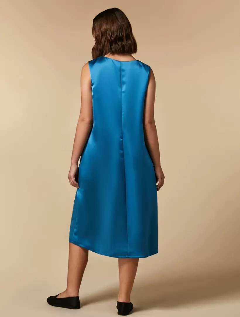 Outlet Silk Satin Dress Dresses