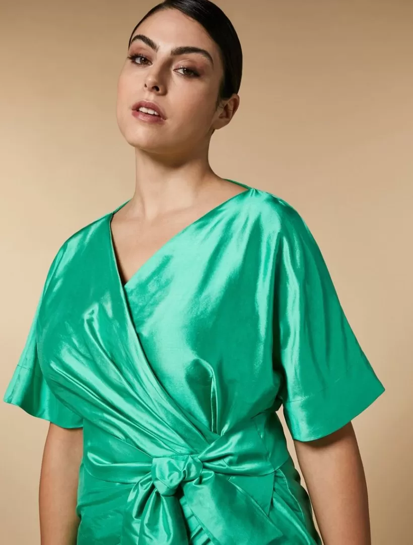 Hot Silk Shantung Taffeta Dress Formalwear