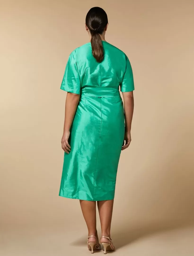 Hot Silk Shantung Taffeta Dress Formalwear