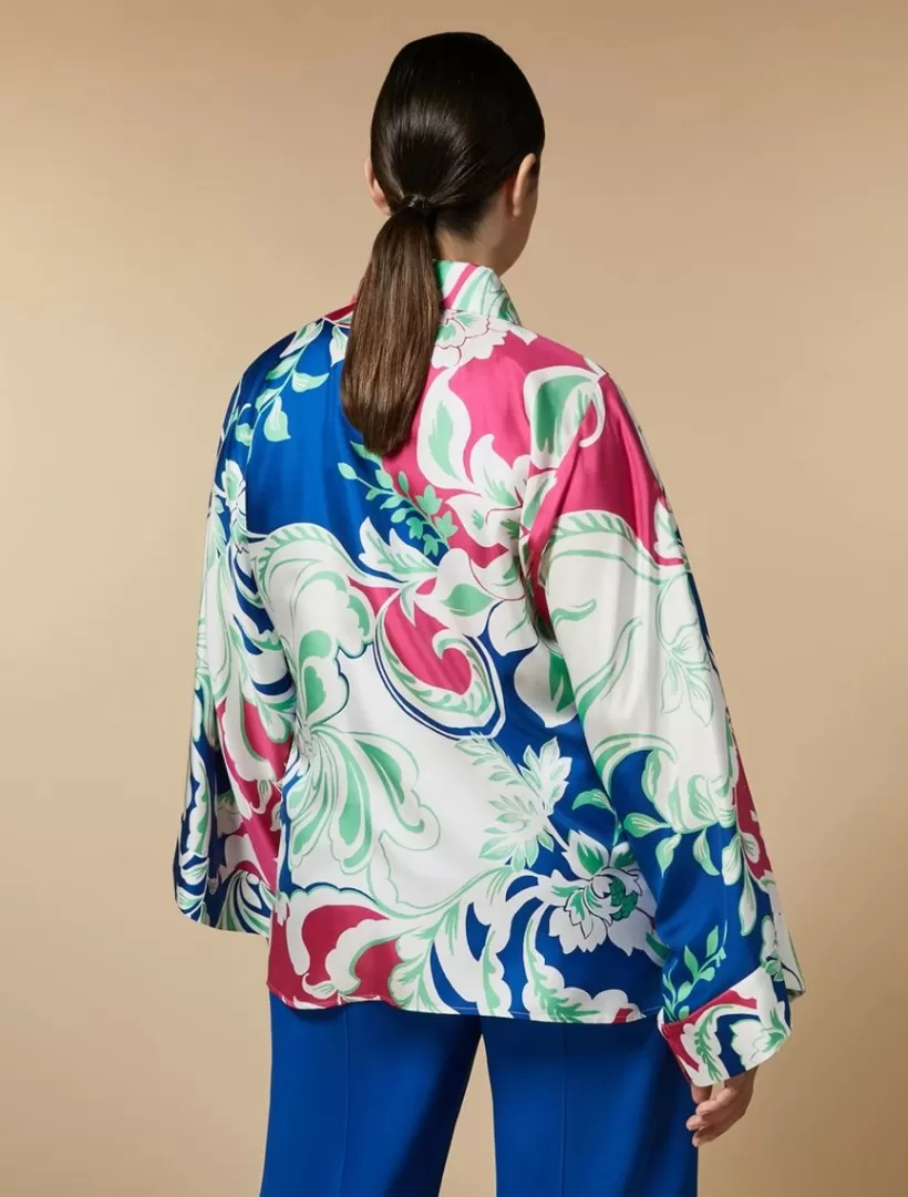 Flash Sale Silk Twill Tunic Blouses & Shirts