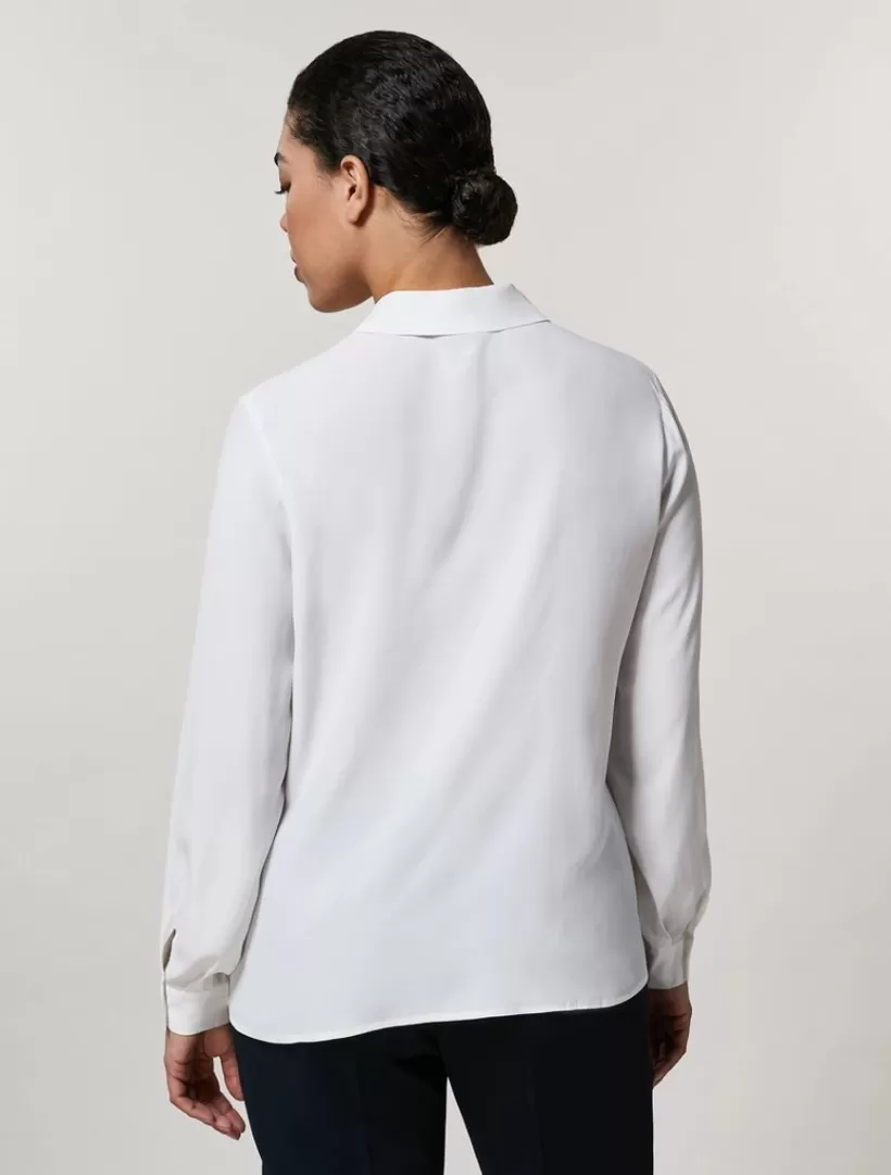 Cheap Silk-Blend Shirt Blouses & Shirts