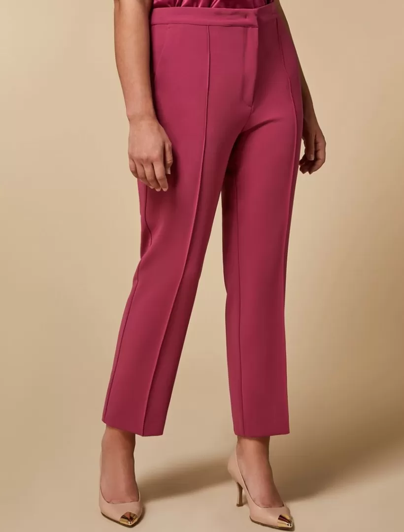 Shop Slim-Fit Triacetate Trousers Trousers