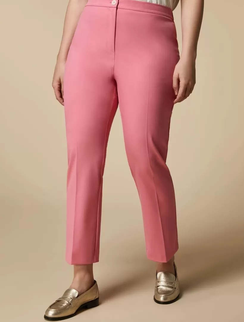 Store Stretch Canvas Slim Trousers Trousers