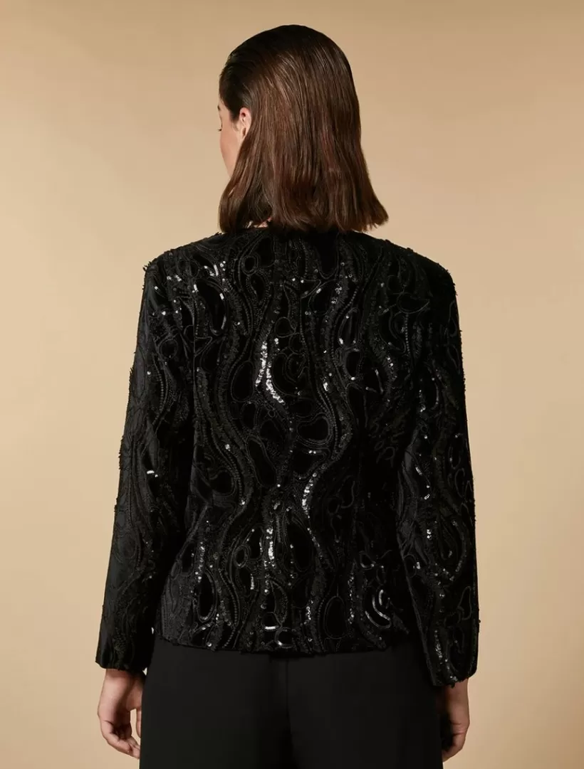 Discount Stretch Velvet Jacket Formalwear