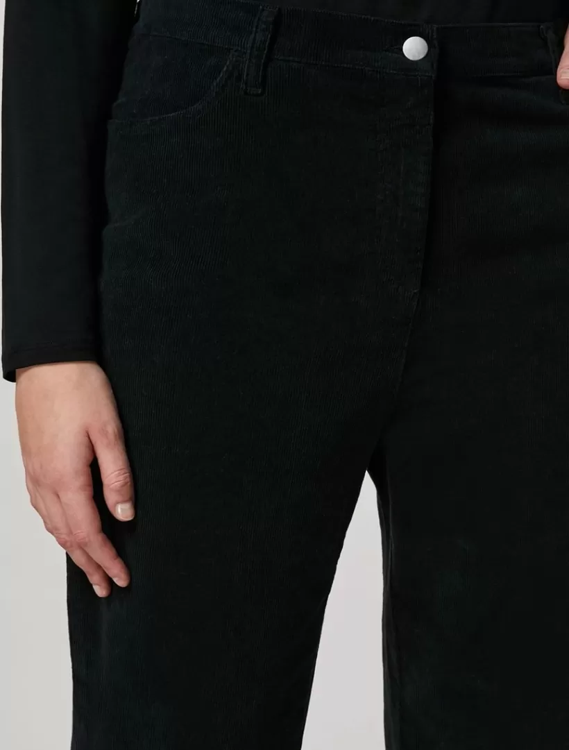 Clearance Stretch Velvet Trousers Trousers