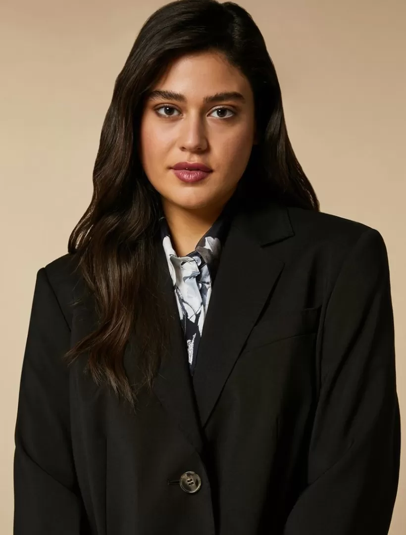 Hot Stretch Wool Canvas Blazer Jacket & Blazers