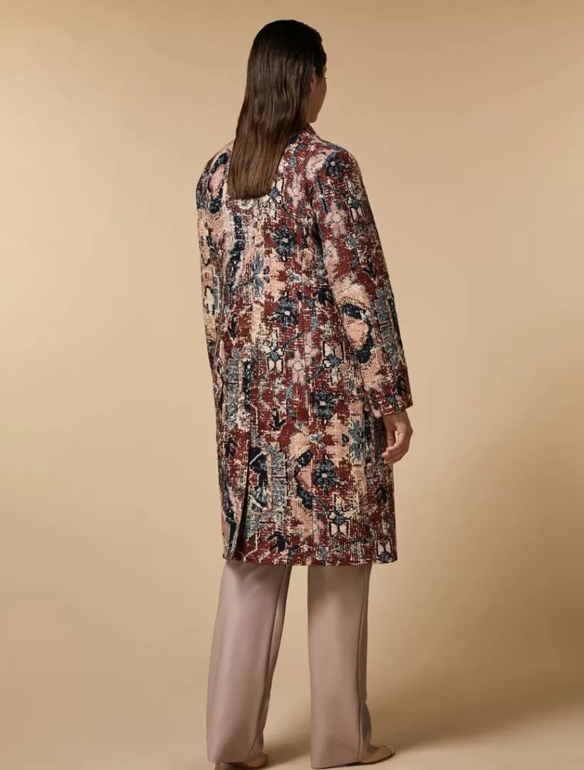 Discount Tapestry Jacquard Coat Coats