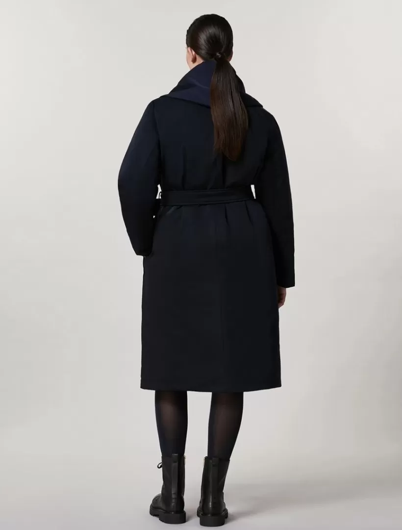 Store Technical Gabardine Coat Down Jackets