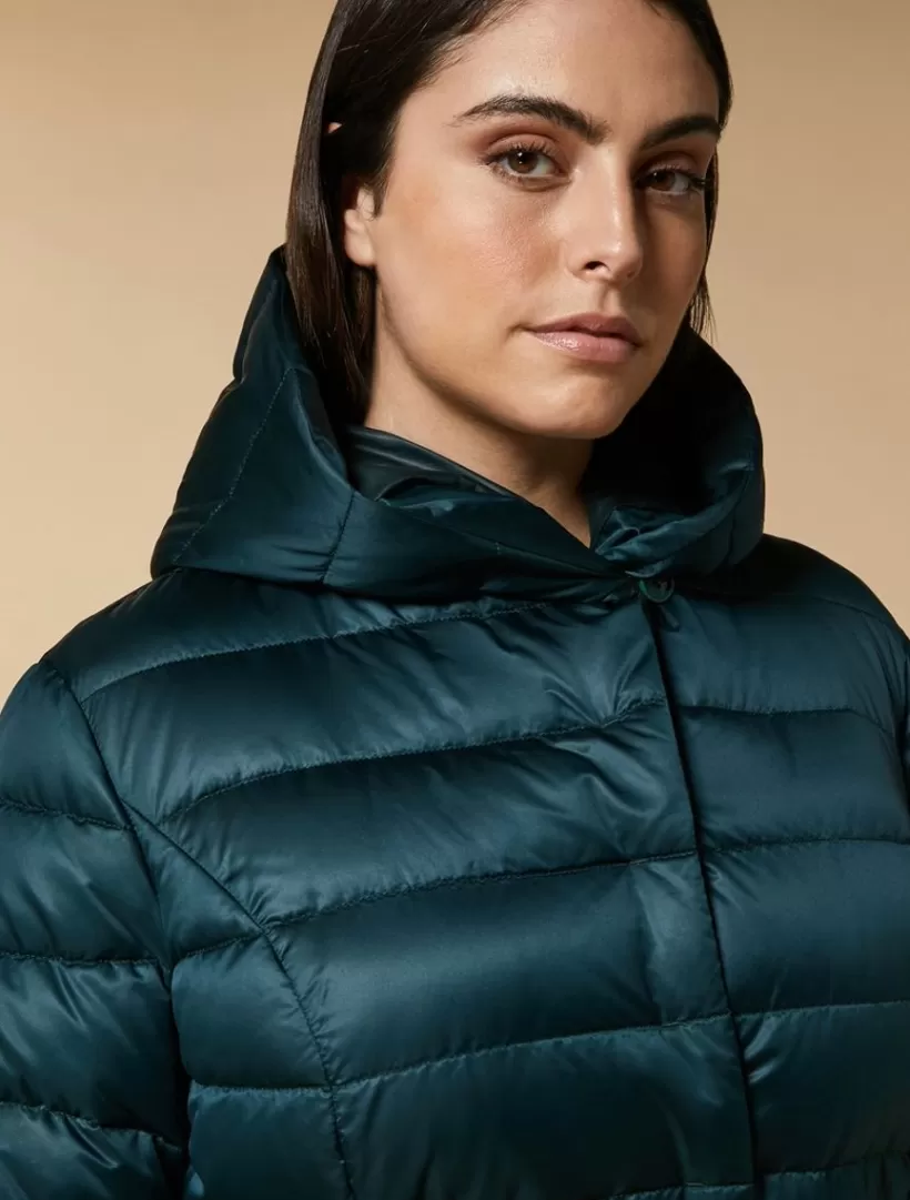 Hot Technical Satin Down Jacket Down Jackets