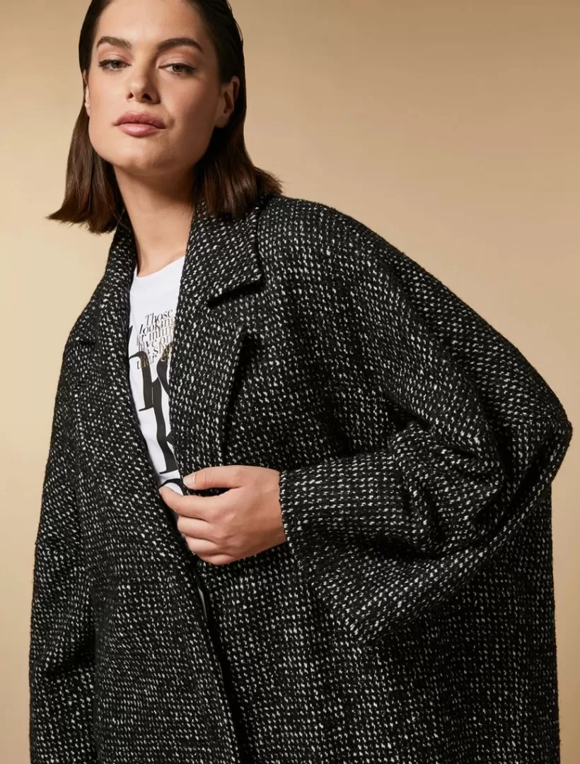 Fashion Tweed Coat Coats