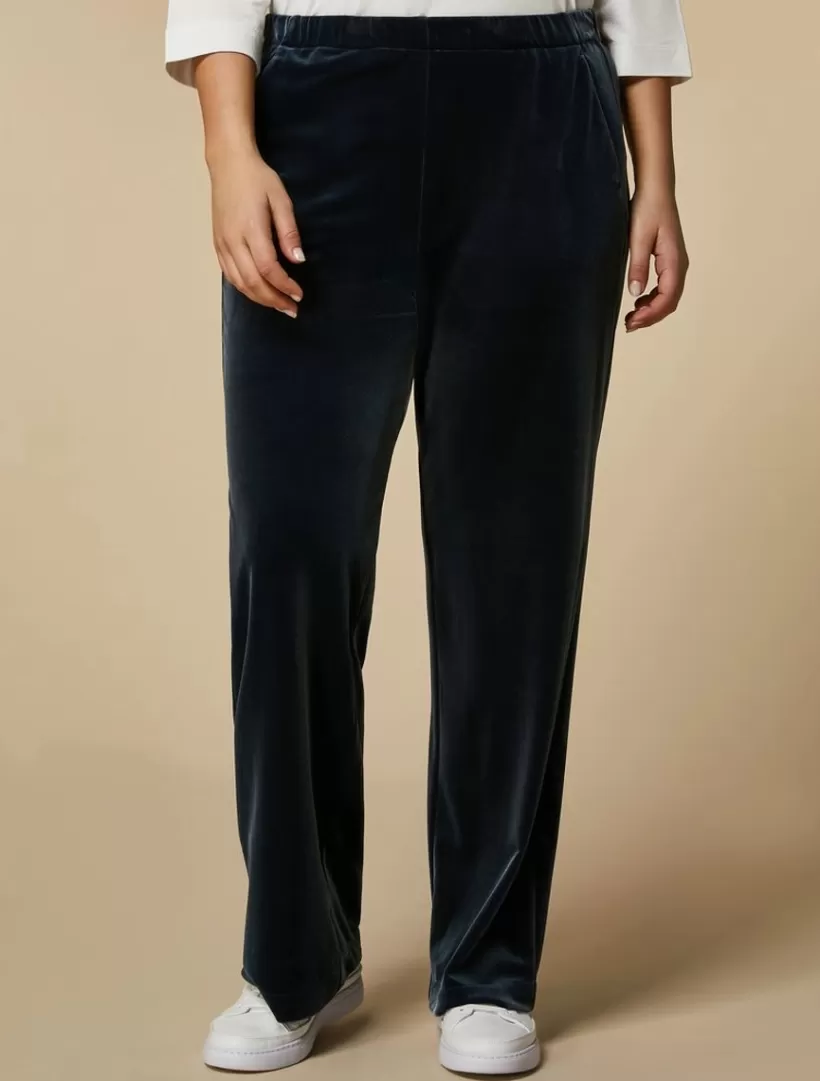 Hot Velvet Jersey Trousers Trousers