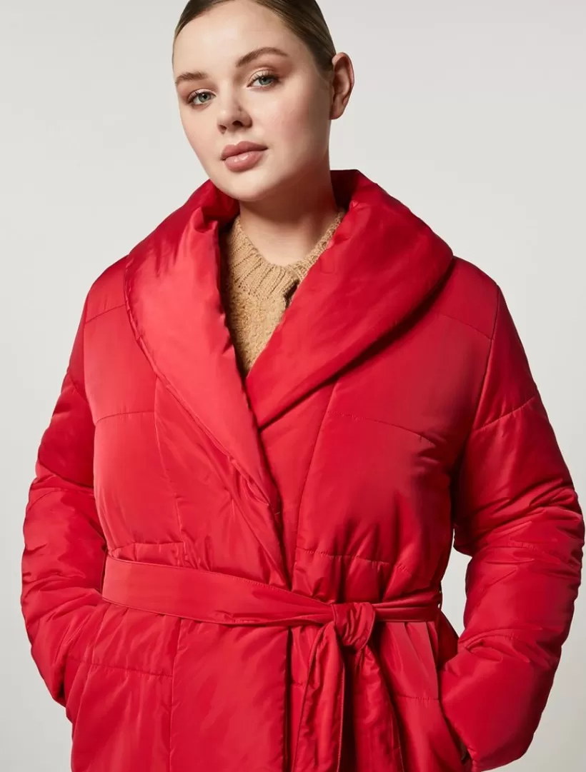 Shop Water-Repellent Canvas Heavy Jacket Down Jackets